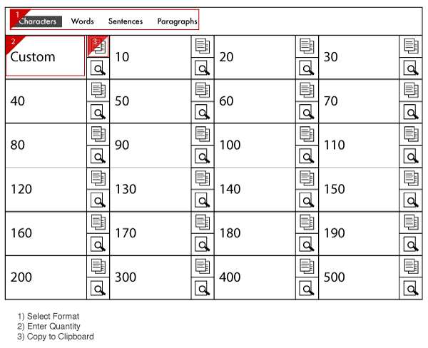 Lipsum.pro initial concept sketch